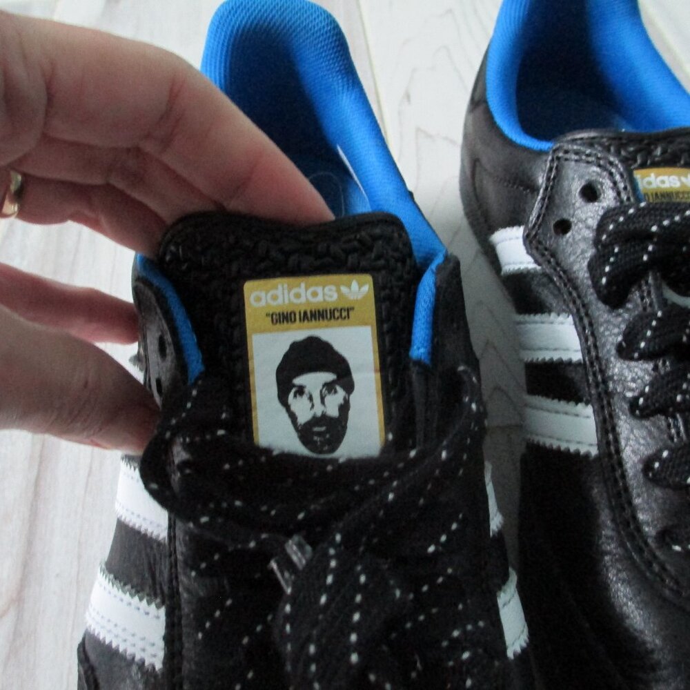 Adidas Samba ADV RYR Gino Iannucci 'Black Blue Bird' - Picture 4 of 11